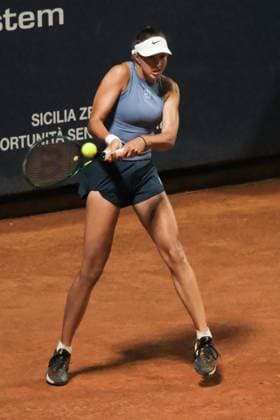 TENNIS - Internazionali di Tennis - 36° Palermo Ladies Open Renata Jamrichova in action against Aurora Zantedeschi during the 36th Palermo Ladies Open at Country Time Club during 36Â° Palermo Ladies Open, International Tennis match in Palermo, Italy, July 21 2025 Palermo Italy  Copyright: xIPAxSport ABACAx