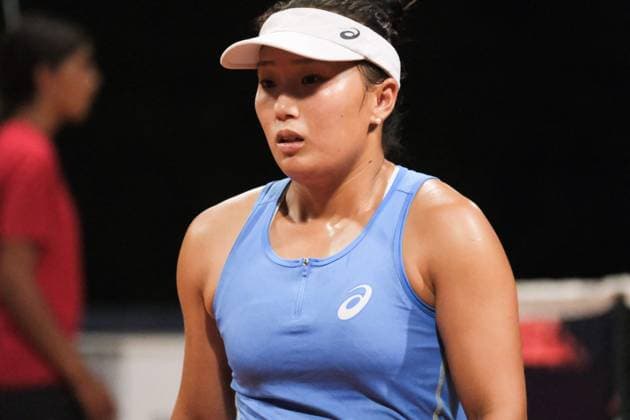 TENNIS - Internazionali di Tennis - 36° Palermo Ladies Open Player A in action against Player B during the 36th Palermo Ladies Open at Country Time Club during 36Â° Palermo Ladies Open, International Tennis match in Palermo, Italy, July 21 2025 Palermo Italy  Copyright: xIPAxSport ABACAx