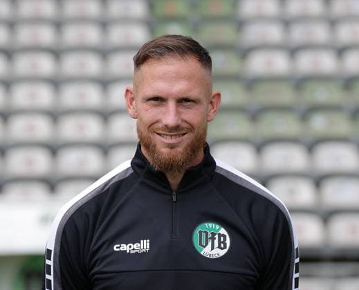 Co-coach Pierre Becken VfB Luebeck, RL Nord, portrait date 2025 2026