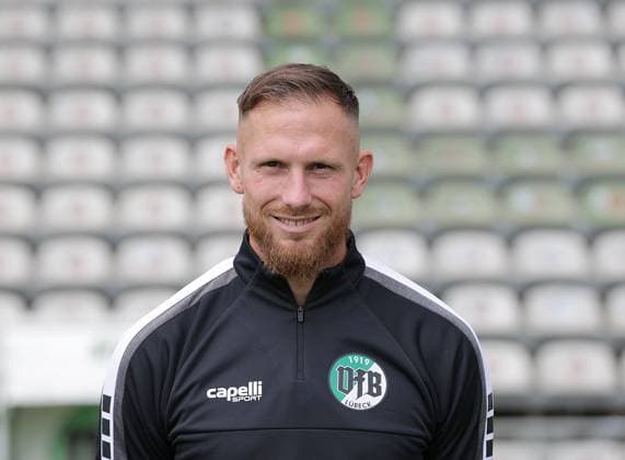 Co-coach Pierre Becken VfB Luebeck, RL Nord, portrait date 2025 2026