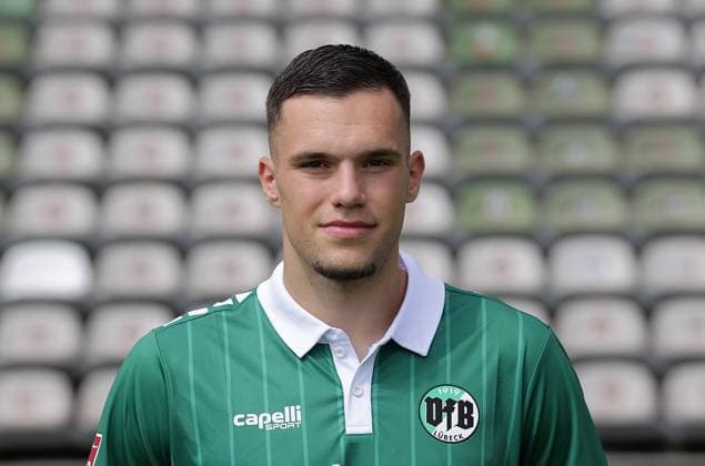 Antonio Verinac VfB Luebeck VfB Luebeck, RL North, portrait date 2025 2026