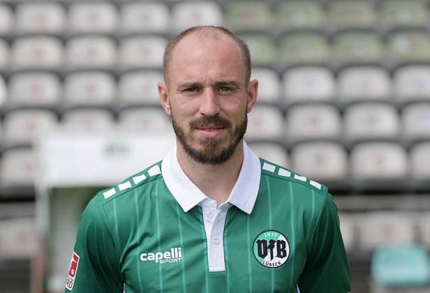 Marvin Thiel VfB Luebeck VfB Luebeck, RL Nord, portrait date 2025 2026