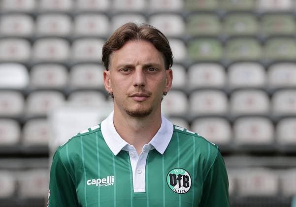Fabian Istefo VfB Luebeck VfB Luebeck, RL North, portrait date 2025 2026