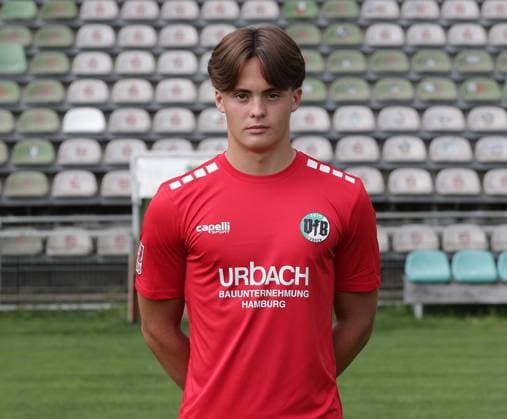 Goalkeeper Phillip Diestel VfB Luebeck VfB Luebeck, RL Nord, Portraettermin 2025 2026