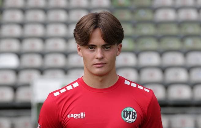 Goalkeeper Phillip Diestel VfB Luebeck VfB Luebeck, RL Nord, Portraettermin 2025 2026