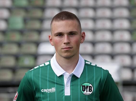 Linus Goldmann VfB Luebeck VfB Luebeck, RL North, portrait date 2025 2026