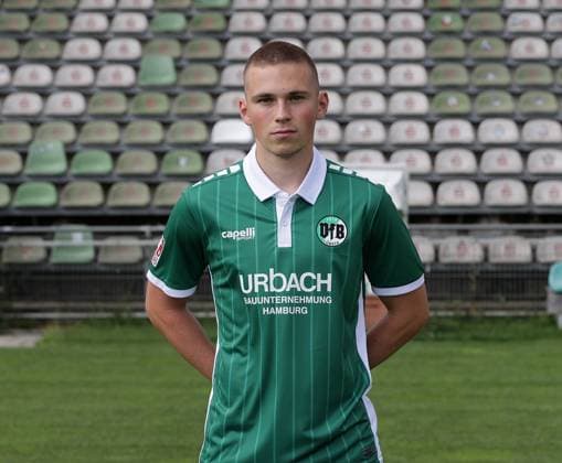Linus Goldmann VfB Luebeck VfB Luebeck, RL North, portrait date 2025 2026