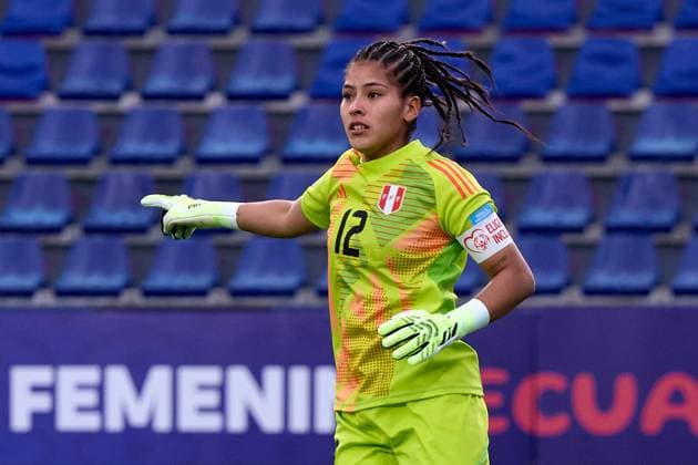 Maryory Sanchez of Peru during the last Group A match of Copa America Feminina at Complejo Independiente del Valle on July 21, 2025 in Quito, Ecuador (Photo by Camilla Stolen Imago) Buenos Aires Ecuador Copyright: xCamillaxStolenx L1044005