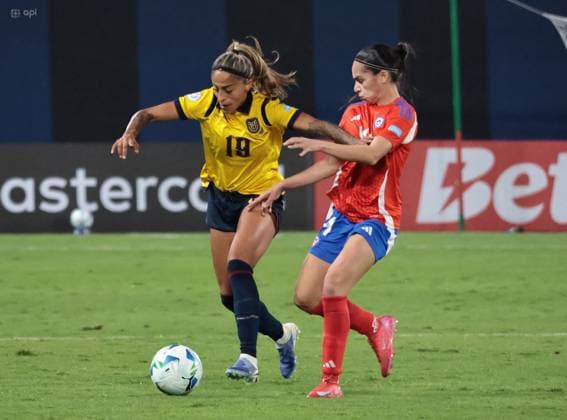 COPA AMERICA FEMENINA ECUADOR VS CHILE July 21, 2025 Meeting between Ecuador VS Chile for Copa America Femenina at the Banco Guayaquil stadium QUITO PICHINCHA ECUADOR Copyright: xHENRYxLAPOx