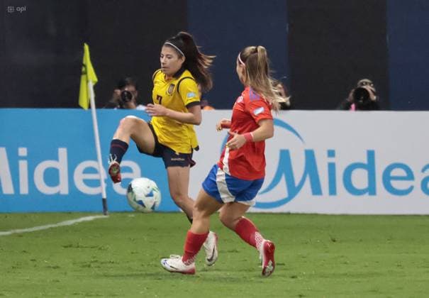 COPA AMERICA FEMENINA ECUADOR VS CHILE July 21, 2025 Meeting between Ecuador VS Chile for Copa America Femenina at the Banco Guayaquil stadium QUITO PICHINCHA ECUADOR Copyright: xHENRYxLAPOx