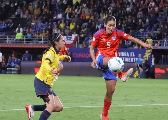 COPA AMERICA FEMENINA ECUADOR VS CHILE July 21, 2025 Meeting between Ecuador VS Chile for Copa America Femenina at the Banco Guayaquil stadium QUITO PICHINCHA ECUADOR Copyright: xHENRYxLAPOx
