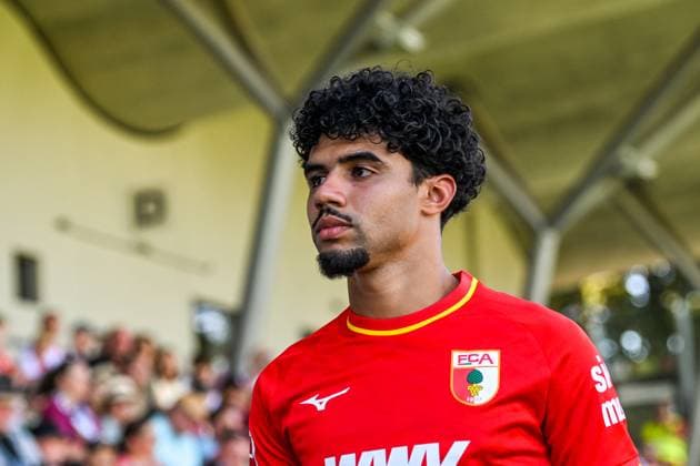 GER, FSP, FC Augsburg vs FC Memmingen 18 07 2025, e con ArenaPark, Memmingen, GER, FSP, FC Augsburg vs FC Memmingen, in the picture Aiman Dardari FC Augsburg, 46 nordphotoxGmbHx xHafner nph00200