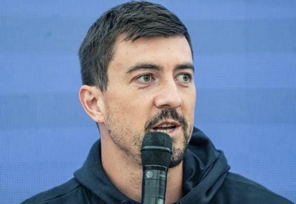 21 07 2025, Sportpark, Kitzbühel, AUT, ATP Tour, Generali Open Kitzbühel 2025, Press conference, in the picture Sebastian Ofner AUT Sebastian Ofner of Austria during a press conference of Austrian Tennis Federation ÖTV at the 2025 Generali Open Kitzbühel of the ATP Tour at the Sportpark in Kitzbühel, Austria on 2025 07 21 Expa Kitzbühel  EP_ade