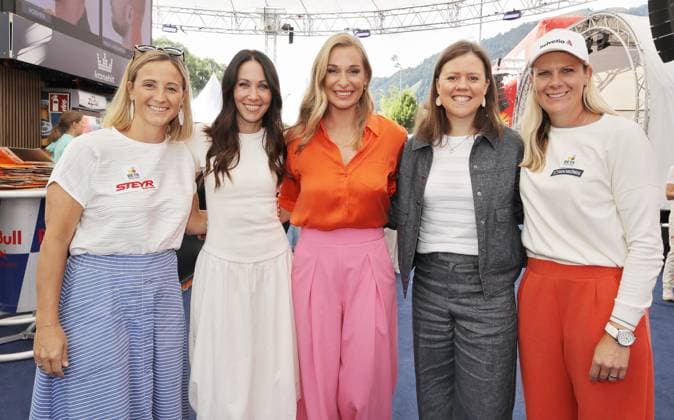 Tennis, ATP tournament in Kitzbühel, Smash Corner and celebrity guests
