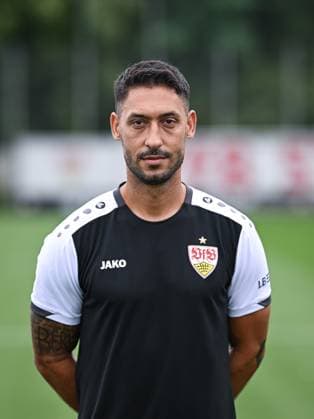 FOOTBALL 1 BUNDESLIGA SEASON 2025 2026 21 07 2025 Photo session at VfB Stuttgart on the training ground Co coach Malik Fathi