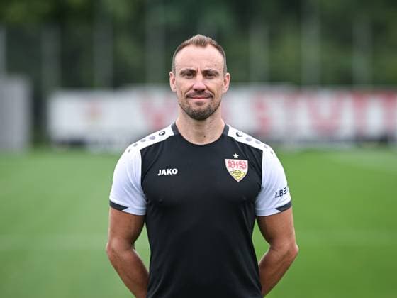 FOOTBALL 1 BUNDESLIGA SEASON 2025 2026 21 07 2025 Photo session at VfB Stuttgart on the training ground Athletics trainer Matthias Schiffers