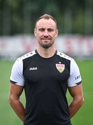 FOOTBALL 1 BUNDESLIGA SEASON 2025 2026 21 07 2025 Photo session at VfB Stuttgart on the training ground Athletics trainer Matthias Schiffers