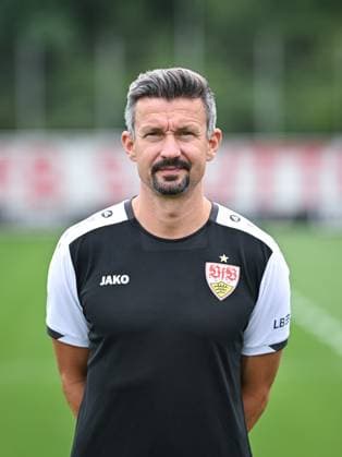 FOOTBALL 1 BUNDESLIGA SEASON 2025 2026 21 07 2025 Photo session at VfB Stuttgart on the training ground Preventive coach Martin Franz