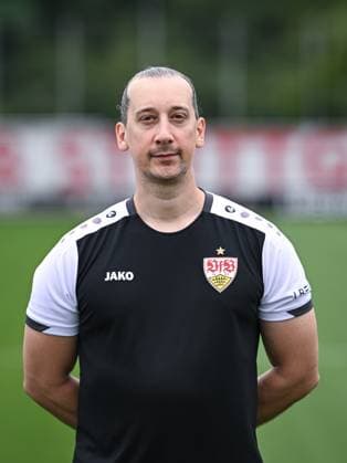 FOOTBALL 1 BUNDESLIGA SEASON 2025 2026 21 07 2025 Photo session at VfB Stuttgart on the training ground Performance Manager Florian Mohr