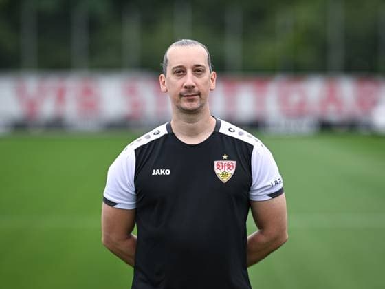 FOOTBALL 1 BUNDESLIGA SEASON 2025 2026 21 07 2025 Photo session at VfB Stuttgart on the training ground Performance Manager Florian Mohr
