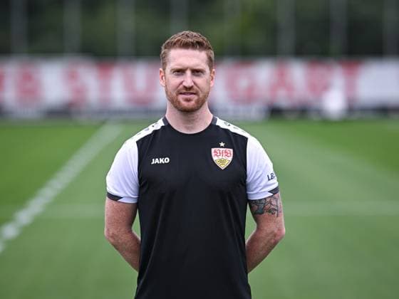 FOOTBALL 1 BUNDESLIGA SEASON 2025 2026 21 07 2025 Photo session at VfB Stuttgart on the training ground Chief analyst Marcus Fregin