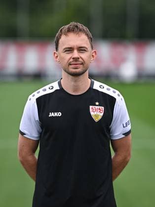 FOOTBALL 1 BUNDESLIGA SEASON 2025 2026 21 07 2025 Photo session at VfB Stuttgart on the training ground Match analyst Jasper Smets