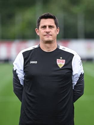 FOOTBALL 1 BUNDESLIGA SEASON 2025 2026 21 07 2025 Photo session at VfB Stuttgart on the training ground Physiotherapist Manuel Roth