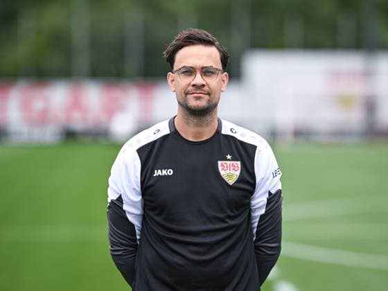 FOOTBALL 1 BUNDESLIGA SEASON 2025 2026 21 07 2025 Photo session at VfB Stuttgart on the training ground Physiotherapist Gregor Ludwig