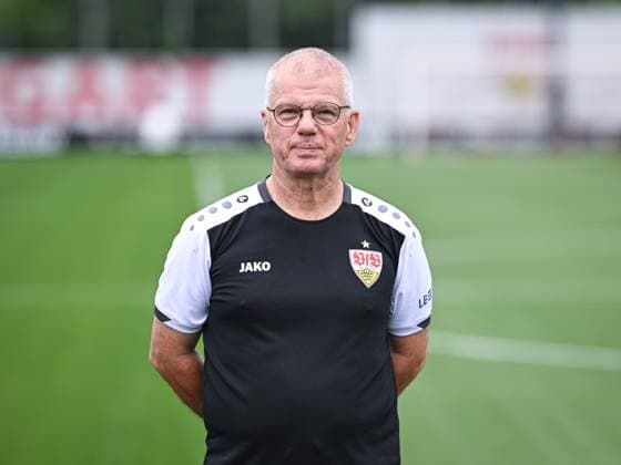 FOOTBALL 1 BUNDESLIGA SEASON 2025 2026 21 07 2025 Photo session at VfB Stuttgart on the training ground Equipment manager Michael Meusch