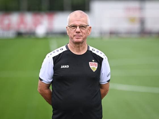 FOOTBALL 1 BUNDESLIGA SEASON 2025 2026 21 07 2025 Photo session at VfB Stuttgart on the training ground Equipment manager Michael Meusch