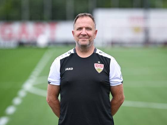 FOOTBALL 1 BUNDESLIGA SEASON 2025 2026 21 07 2025 Photo session at VfB Stuttgart on the training ground Equipment manager Thomas Schultheiss