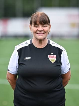 FOOTBALL 1 BUNDESLIGA SEASON 2025 2026 21 07 2025 Photo session at VfB Stuttgart on the training ground Equipment manager Gordana Markovic Masala