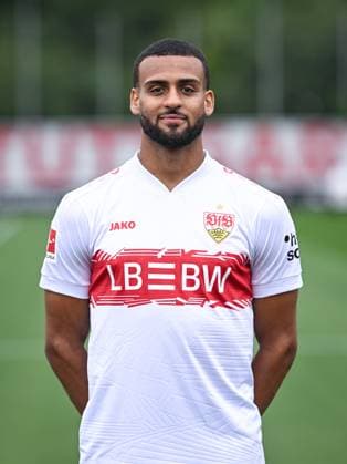 FOOTBALL 1 BUNDESLIGA SEASON 2025 2026 21 07 2025 Photo session at VfB Stuttgart on the training ground Josha Vagnoman