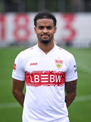 FOOTBALL 1 BUNDESLIGA SEASON 2025 2026 21 07 2025 Photo session at VfB Stuttgart on the Lorenz Assignon training ground