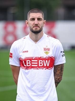 FOOTBALL 1 BUNDESLIGA SEASON 2025 2026 21 07 2025 Photo session at VfB Stuttgart on the training ground Jeff Chabot