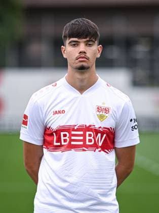 FOOTBALL 1 BUNDESLIGA SEASON 2025 2026 21 07 2025 Photo session at VfB Stuttgart on the Mirza Catovic training ground