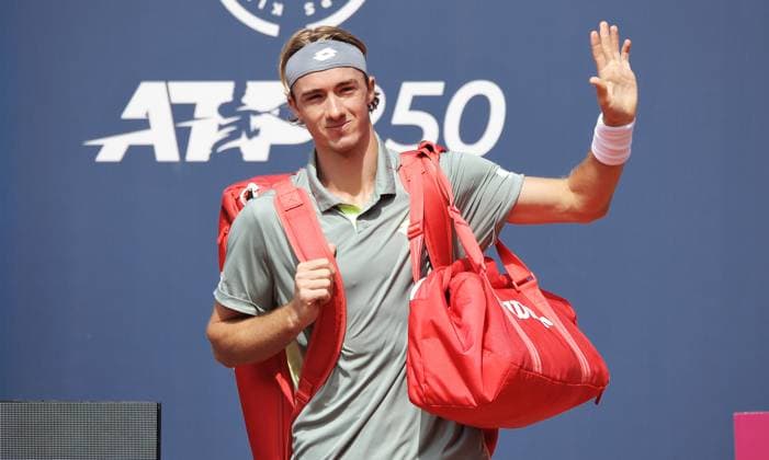 TENNIS - ATP, Tennis Herren Generali Open 2025 KITZBUEHEL,AUSTRIA,22.JUL.25 - TENNIS - ATP World Tour, Generali Open. Image shows Lukas Neumayer (AUT).  GEPAxpictures xMatthiasxHauer