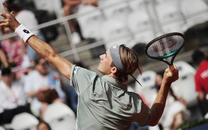 TENNIS - ATP, Tennis Herren Generali Open 2025 KITZBUEHEL,AUSTRIA,22.JUL.25 - TENNIS - ATP World Tour, Generali Open. Image shows Lukas Neumayer (AUT).  GEPAxpictures xMatthiasxHauer