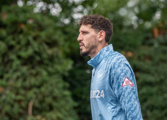 Soccer, Men, Season 2025 26, 2 Bundesliga, Hertha BSC, Training, Agustin Rogel Hertha BSC , 22 07 2025, Copyright: xSebastianxRäppold MatthiasxKochx