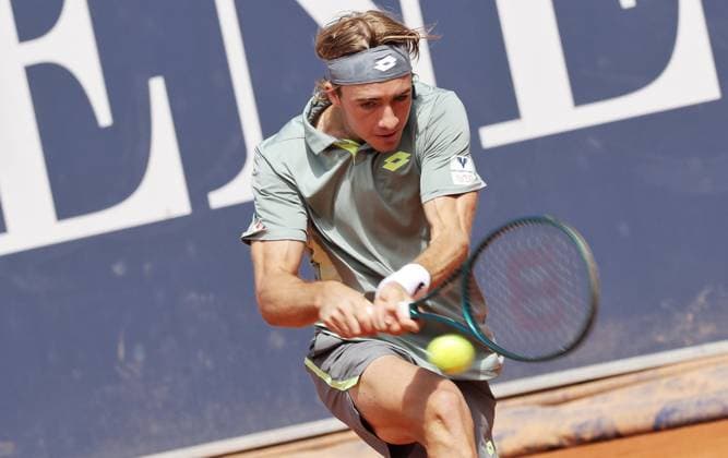 TENNIS - ATP, Tennis Herren Generali Open 2025 KITZBUEHEL,AUSTRIA,22.JUL.25 - TENNIS - ATP World Tour, Generali Open. Image shows Lukas Neumayer (AUT).  GEPAxpictures xMatthiasxHauer