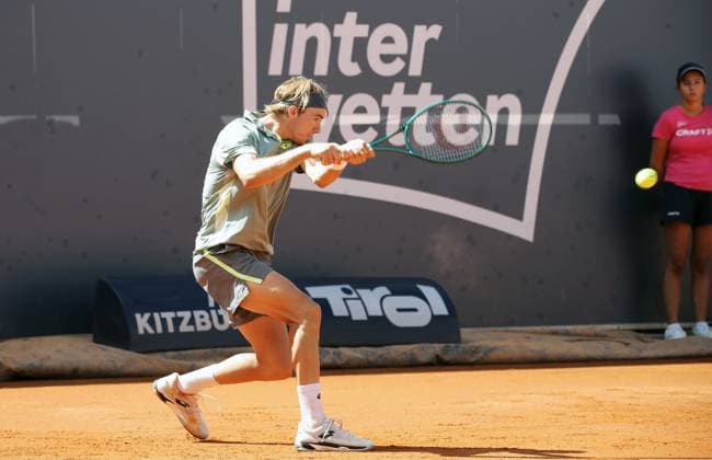 TENNIS - ATP, Tennis Herren Generali Open 2025 KITZBUEHEL,AUSTRIA,22.JUL.25 - TENNIS - ATP World Tour, Generali Open. Image shows Lukas Neumayer (AUT).  GEPAxpictures xMatthiasxHauer