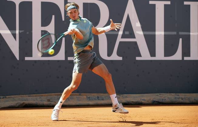TENNIS - ATP, Tennis Herren Generali Open 2025 KITZBUEHEL,AUSTRIA,22.JUL.25 - TENNIS - ATP World Tour, Generali Open. Image shows Lukas Neumayer (AUT).  GEPAxpictures xMatthiasxHauer