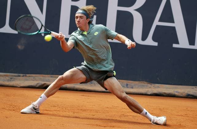 TENNIS - ATP, Tennis Herren Generali Open 2025 KITZBUEHEL,AUSTRIA,22.JUL.25 - TENNIS - ATP World Tour, Generali Open. Image shows Lukas Neumayer (AUT).  GEPAxpictures xMatthiasxHauer