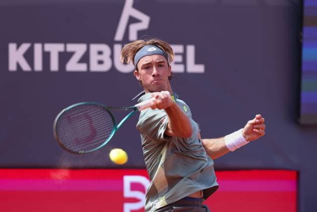 Lukas Neumayer AUT Tennis Generali Open Kitzbuehel 2025 ATP 250 Kitzbuehler Tennis Club Kitzbuehel Tirol Austria 22 July 2025 Copyright: xJuergenxHasenkopfx