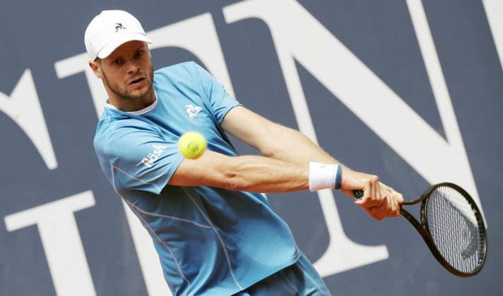TENNIS - ATP, Tennis Herren Generali Open 2025 KITZBUEHEL,AUSTRIA,22.JUL.25 - TENNIS - ATP World Tour, Generali Open. Image shows Yannick Hanfmann (GER).  GEPAxpictures xMatthiasxHauer