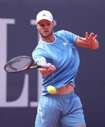 Yannick Hanfmann GER Tennis Generali Open Kitzbuehel 2025 ATP 250 Kitzbuehler Tennis Club Kitzbuehel Tirol Austria 22 July 2025 Copyright: xJuergenxHasenkopfx