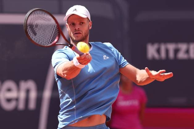 Yannick Hanfmann GER Tennis Generali Open Kitzbuehel 2025 ATP 250 Kitzbuehler Tennis Club Kitzbuehel Tirol Austria 22 July 2025 Copyright: xJuergenxHasenkopfx