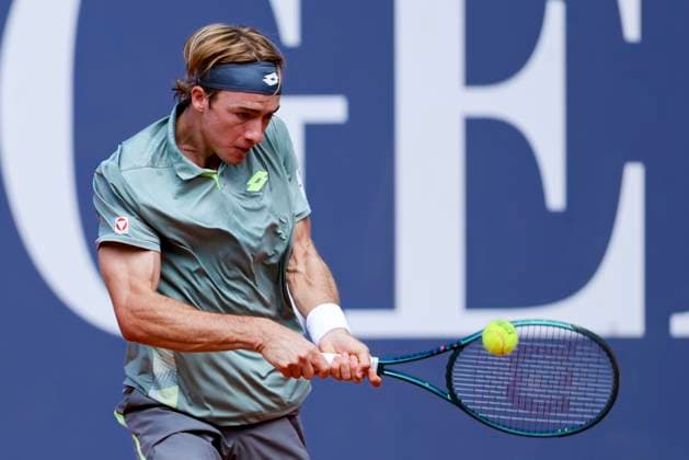 Lukas Neumayer Austria controls the ball, ATP 250 Tournament, Generali Open Kitzbuhel, Tennis stadium at Kapserfeld, July 22, 2025 in Kitzbuehel, Austria Photo by Marco Steinbrenner DeFodi Images Lukas Neumayer Austria controls the ball, ATP 250 Tournament, Generali Open Kitzbuhel, Tennis stadium at Kapserfeld, July 22, 2025 in Kitzbuehel, Austria Photo by Marco Steinbrenner DeFodi Images