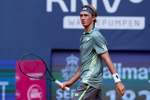 Lukas Neumayer Austria looks disappointed, ATP 250 Tournament, Generali Open Kitzbuhel, Tennis stadium at Kapserfeld, July 22, 2025 in Kitzbuehel, Austria Photo by Marco Steinbrenner DeFodi Images Lukas Neumayer Austria looks disappointed, ATP 250 Tournament, Generali Open Kitzbuhel, Tennis stadium at Kapserfeld, July 22, 2025 in Kitzbuehel, Austria Photo by Marco Steinbrenner DeFodi Images