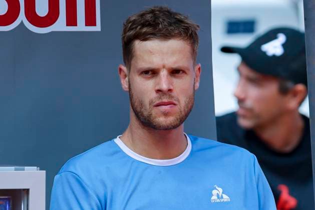 Yannick Hanfmann Germany looks on, ATP 250 Tournament, Generali Open Kitzbuhel, Tennis stadium at Kapserfeld on July 22, 2025 in Kitzbuehel, Austria Photo by Marco Steinbrenner DeFodi Images Yannick Hanfmann Germany looks on, ATP 250 Tournament, Generali Open Kitzbuhel, Tennis stadium at Kapserfeld, July 22, 2025 in Kitzbuehel, Austria Photo by Marco Steinbrenner DeFodi Images